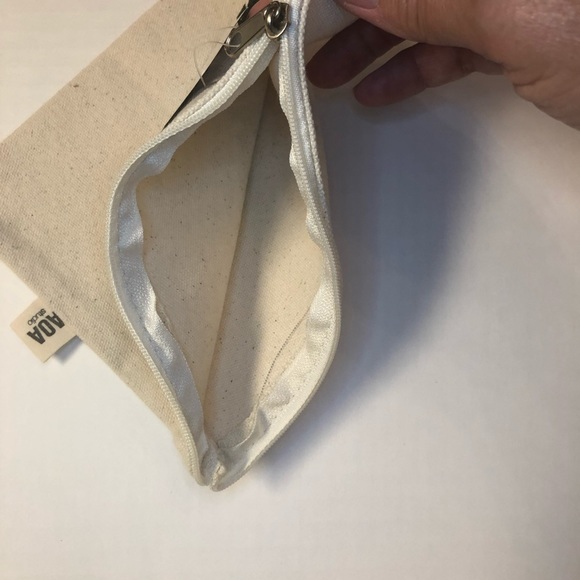AOA Canvas Makeup Bag - Picture 2 of 3